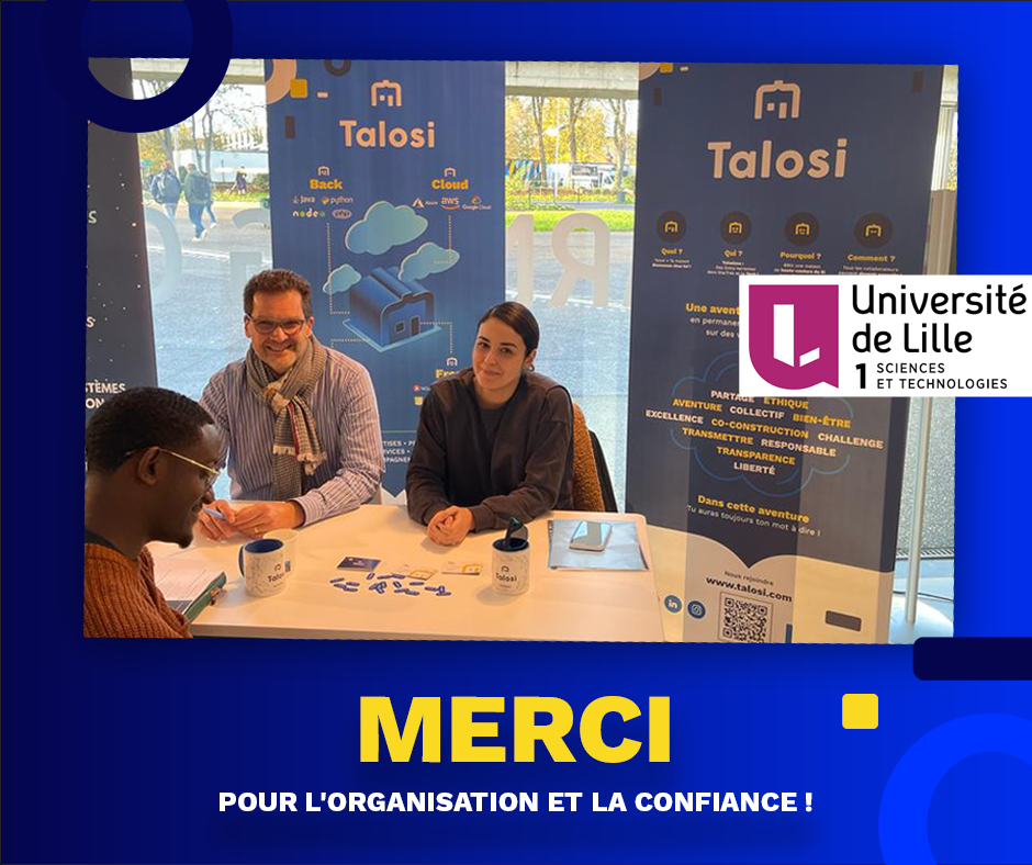 Remerciements Forum Lille 1